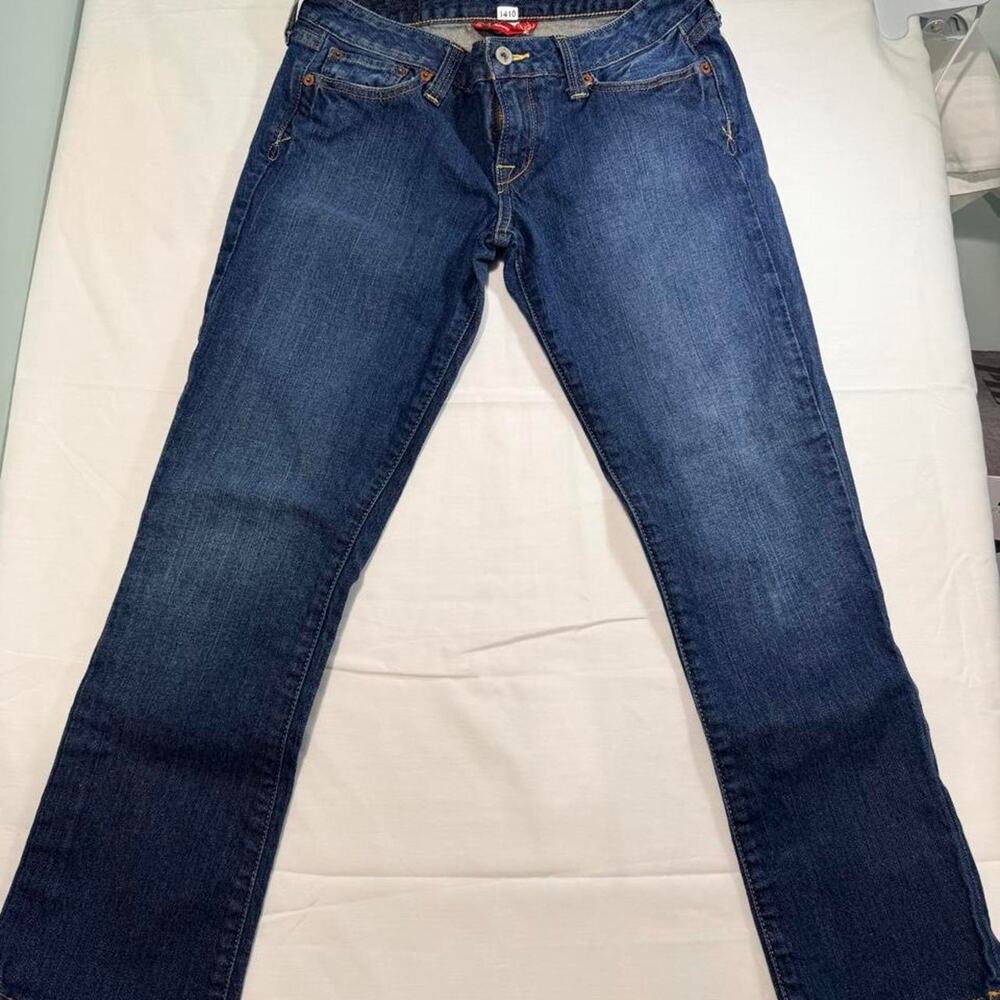 Lucky Brand Jeans Womens 4 27 Short Inseam Straight Blue